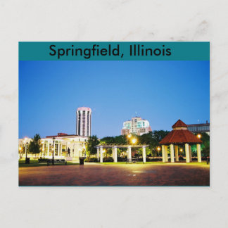 postal de Springfield, Illinois
