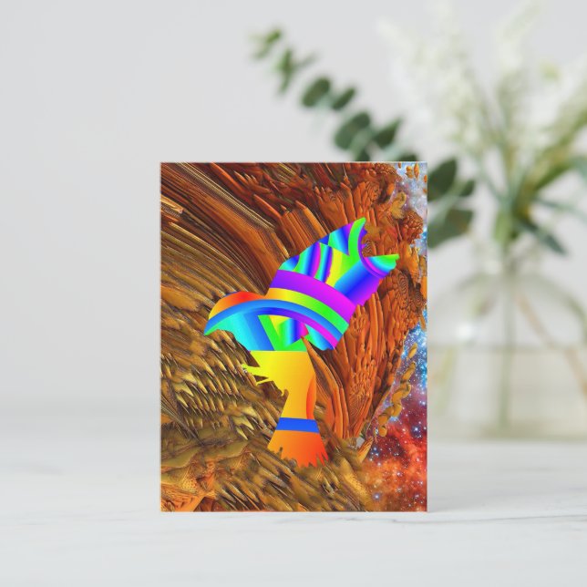 Postal de Star Bird (Anverso de pie)