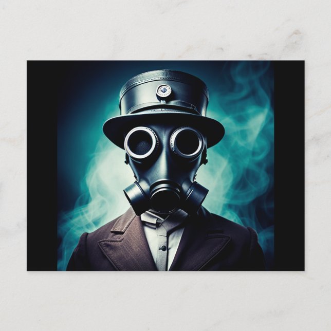 Postal de Steampunk (Anverso)