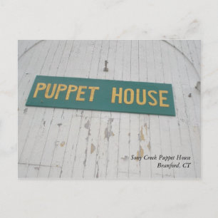 Postal de Stony Creek Puppet House