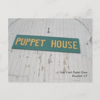 Postal de Stony Creek Puppet House