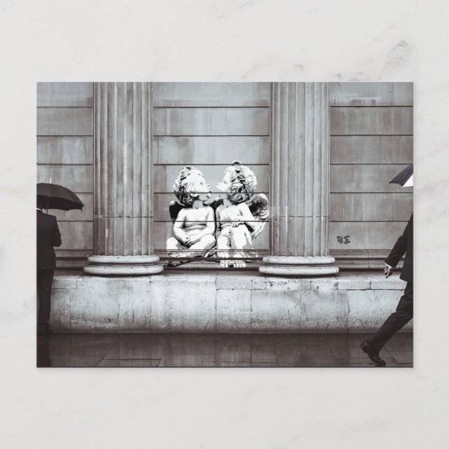 Postal de Street Art Cherubs (Anverso)