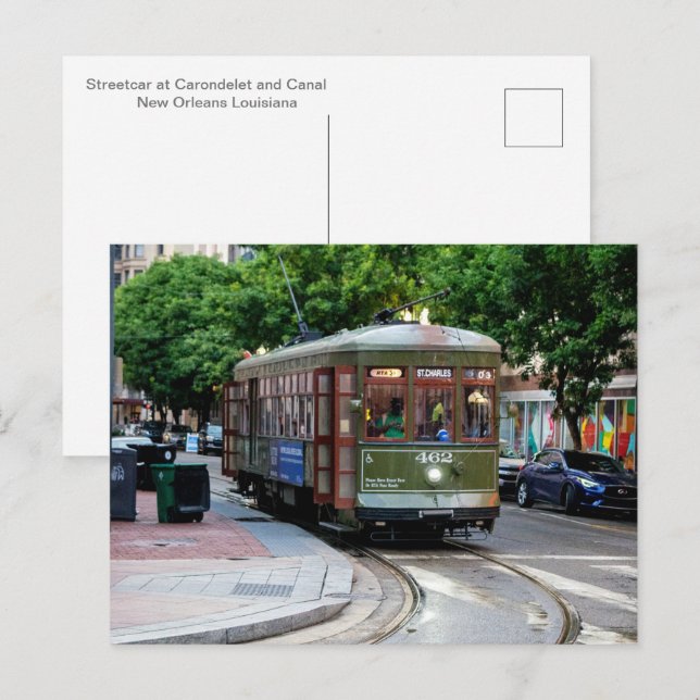 Postal de Streetcar (Anverso / Reverso)