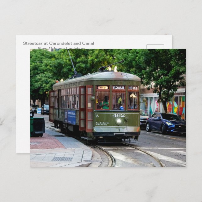 Postal de Streetcar (Anverso / Reverso)
