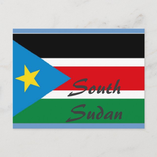 postal de Sudán del Sur (Anverso)