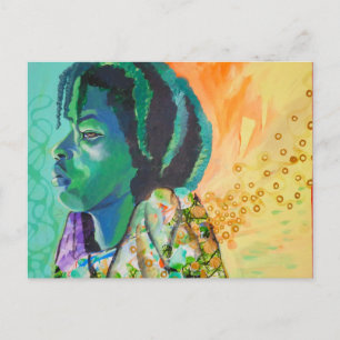 Postal de sueño de Black Boy