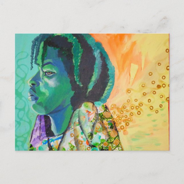 Postal de sueño de Black Boy (Anverso)