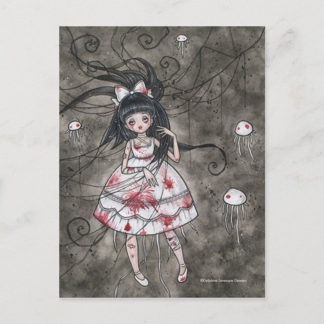 Postal de sueños dulces (Anverso)