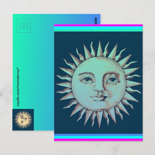 Postal de Sun (Anverso / Reverso)