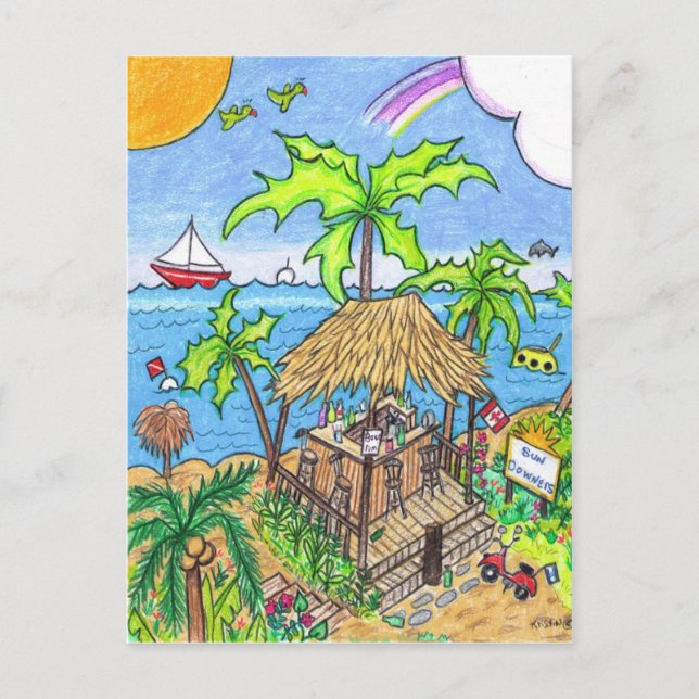 Postal de Sundowns (Anverso)