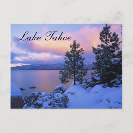 Postal de Sunset Lake Tahoe Nevada