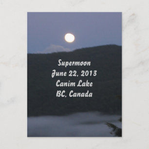 Postal de Supermoon 2013