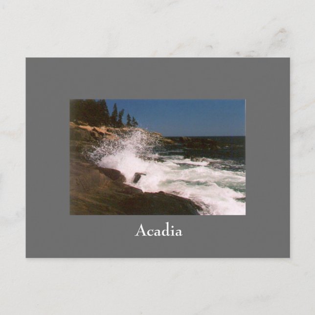 Postal de Surf de Acadia - 1 (Anverso)