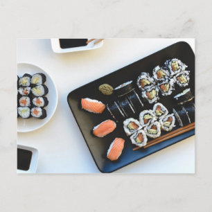 Postal de sushi