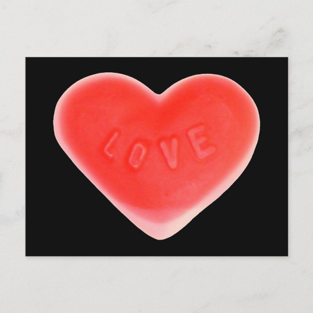 Postal de Sweet Heart Black (Anverso)