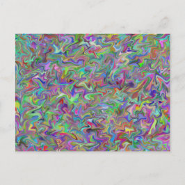 Postal de Swirl aleatorio