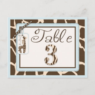 Postal de tabla de Safari Boy 3