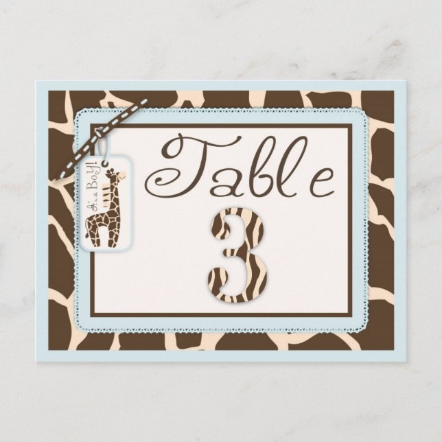 Postal de tabla de Safari Boy 3 (Anverso)