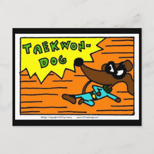 Postal de TAEKWON-DOG de Midge