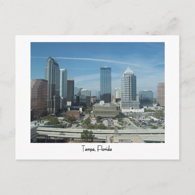 Postal de Tampa, la Florida (Anverso)