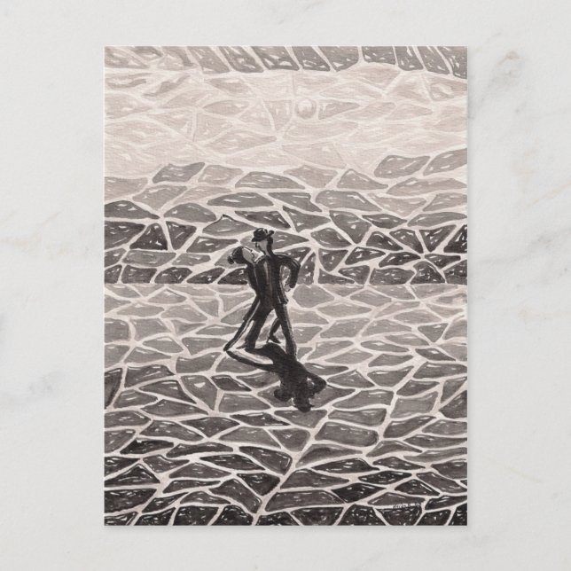 Postal de Tango de Medianoche (Anverso)