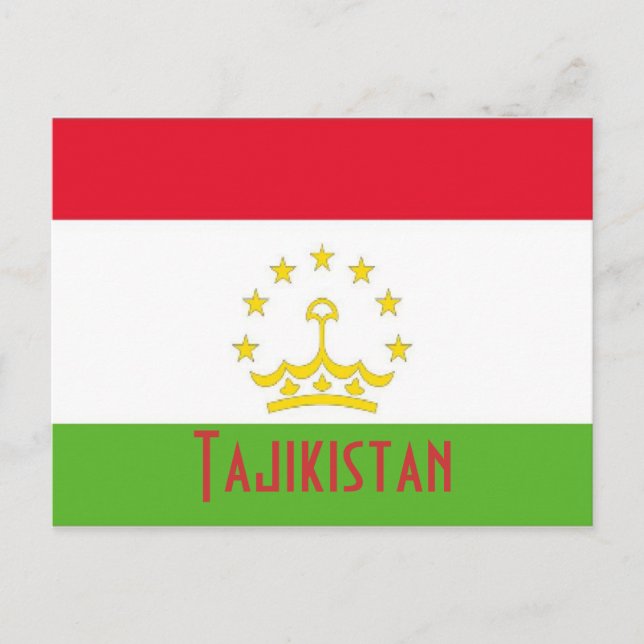postal de Tayikistán (Anverso)