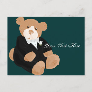 Postal de Teddybear Groom