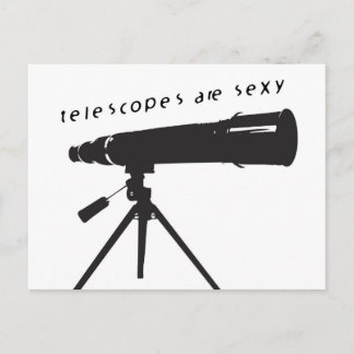 Postal de telescopios