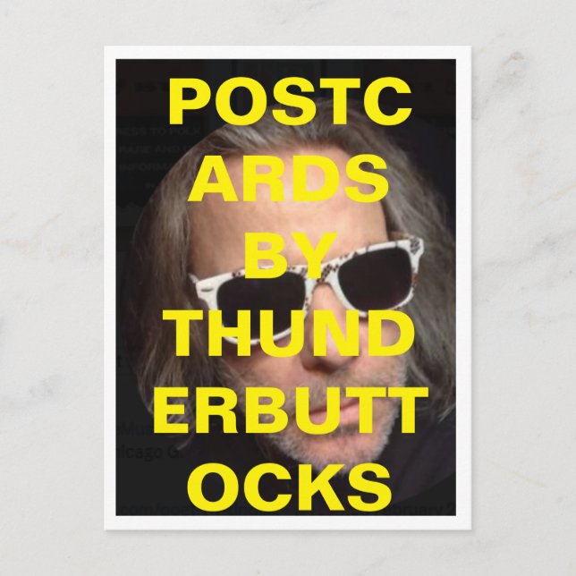 Postal de Thunderbuttocks (Anverso)