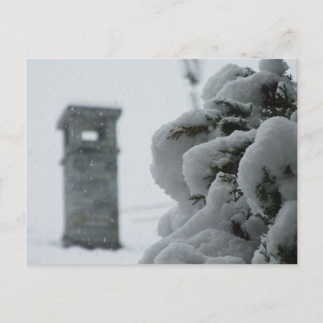 Postal de tiempo de invierno (Anverso)