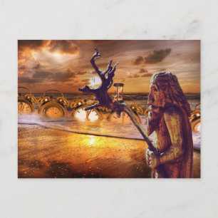 postal de tiempo de padre