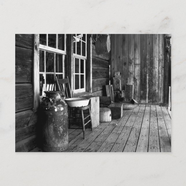 Postal de tiempos antiguos (Anverso)