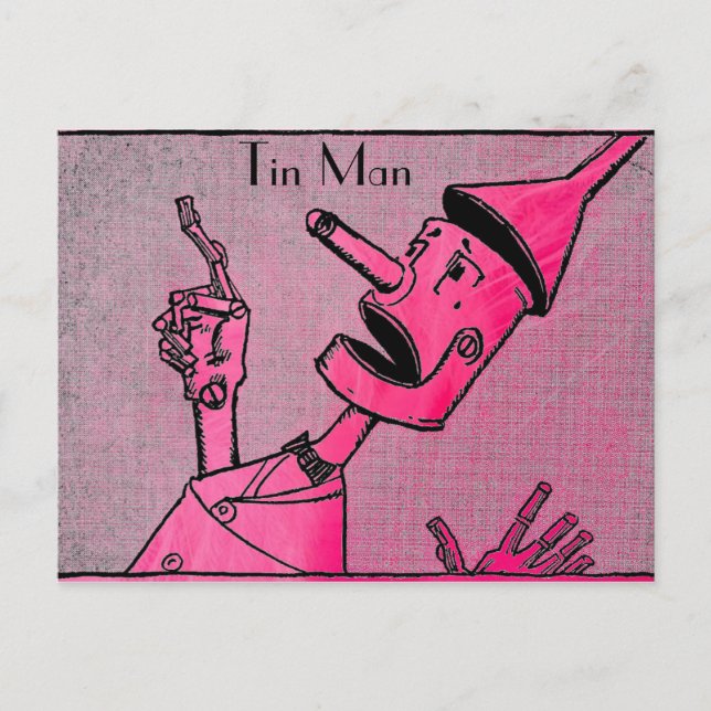 Postal de Tin Man (Anverso)