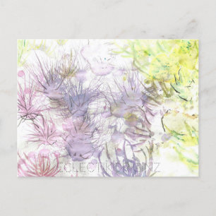 Postal de tinta mágica