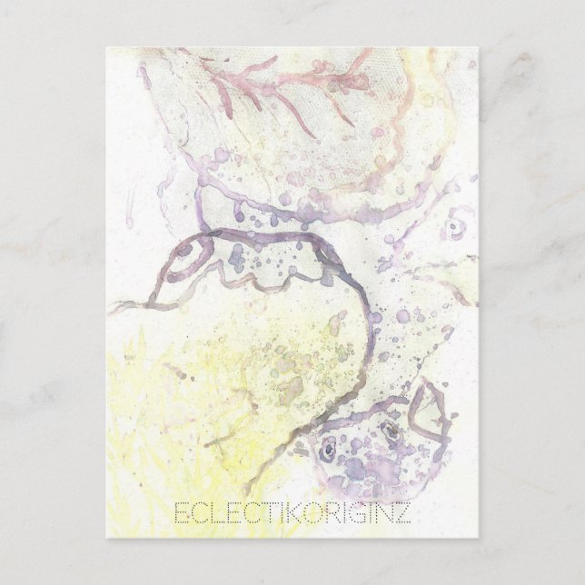 Postal de tinta mágica (Anverso)