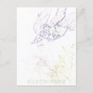 Postal de tinta mágica