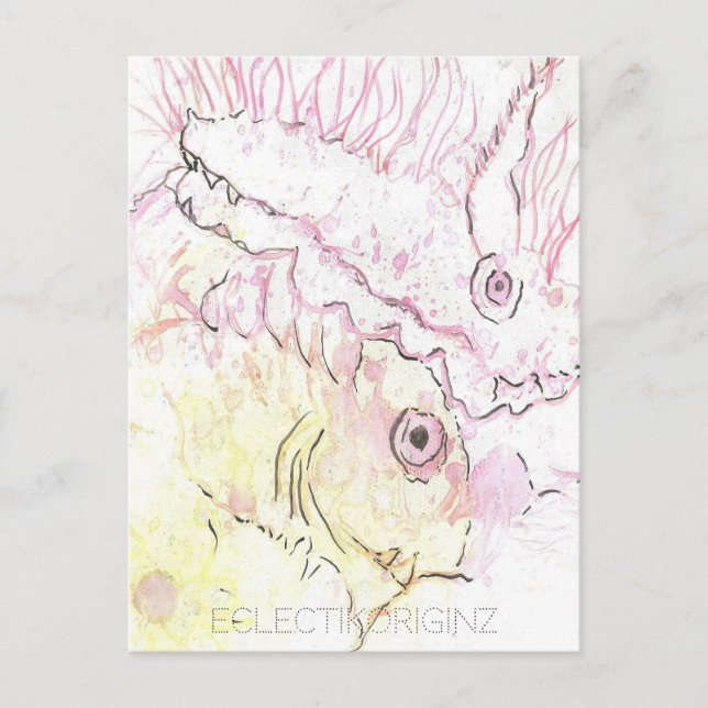 Postal de tinta mágica (Anverso)