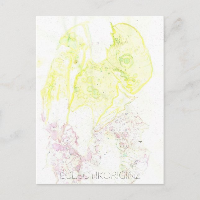 Postal de tinta mágica (Anverso)