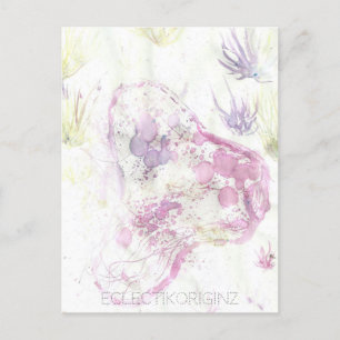 Postal de tinta mágica