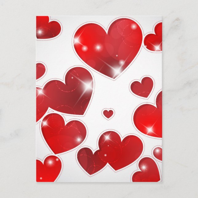 Postal de todos los corazones (Anverso)