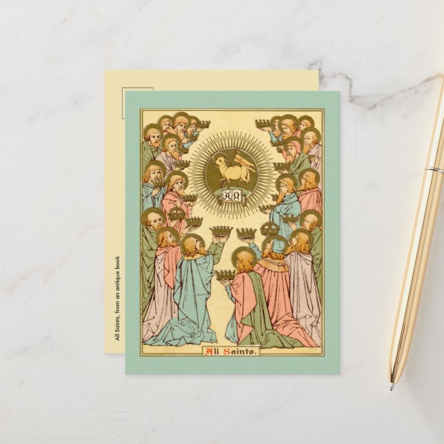 Postal de todos los santos (RLS 19) (Anverso/Reverso In Situ)