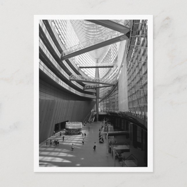 Postal de Tokyo International Forum: Tokio, Japón (Anverso)
