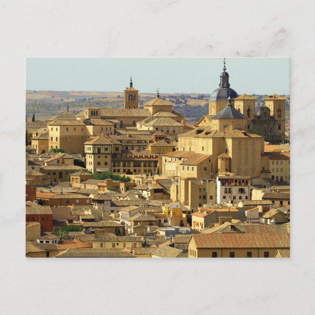 Postal de Toledo Skyline España (Anverso)
