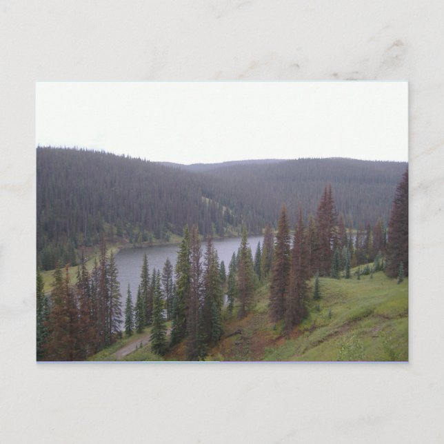 Postal De Tops De Montaña Lake In CO (Anverso)