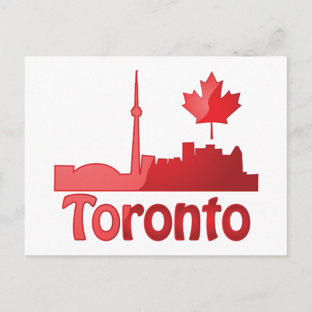 Postal de Toronto (Anverso)