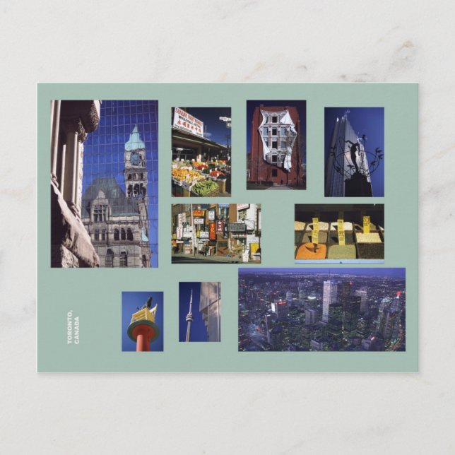 Postal de Toronto (Anverso)