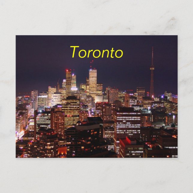 Postal de Toronto (Anverso)