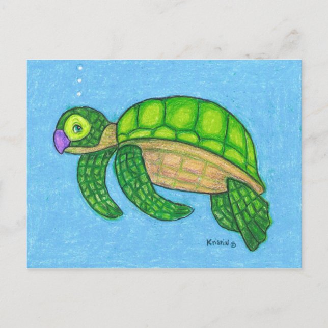 postal de TORTUGA (Anverso)