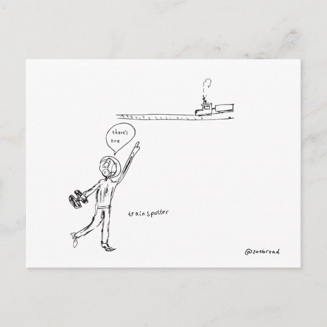 postal de trainspotter (Anverso)