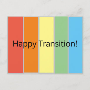 Postal de transición feliz